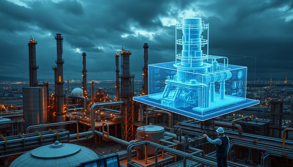 oil and gas digital twins